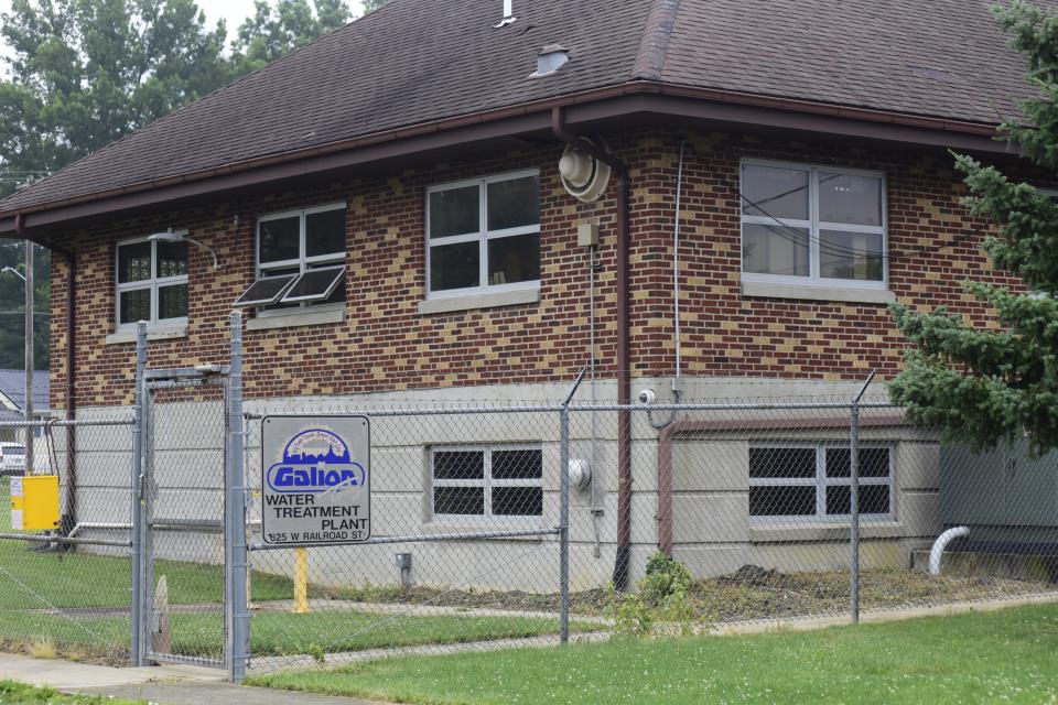 The Galion water treatment plant is on Railroad Street.