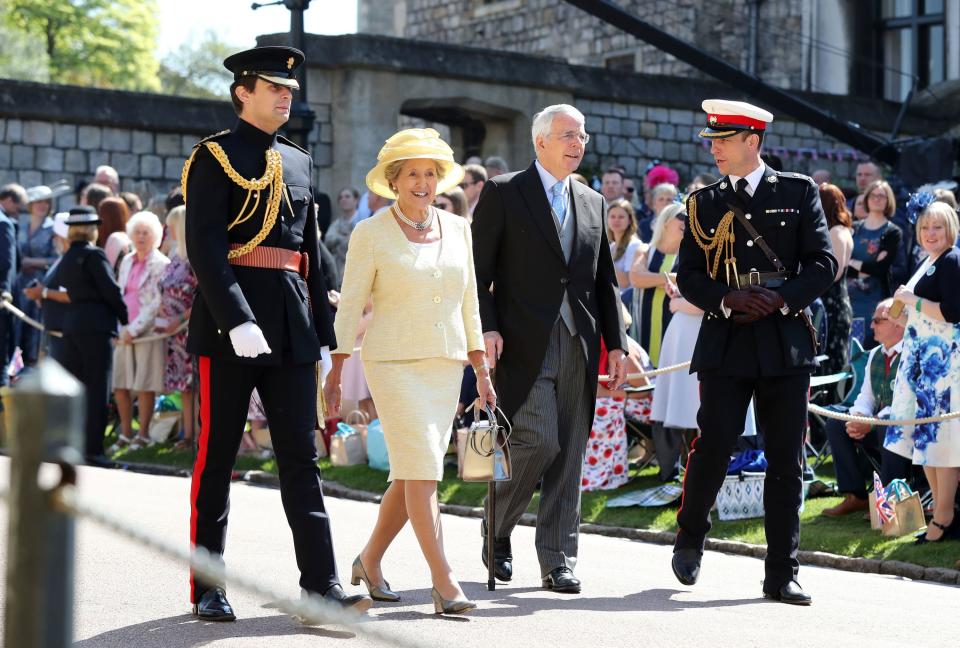 <h1 class="title">Former British Prime Minister John Major and Norma</h1> <cite class="credit">Photo: Getty Images</cite>