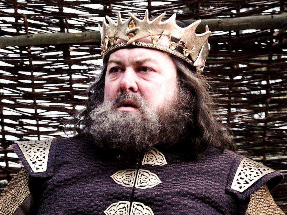 Mark Addy as Robert Baratheon in ‘Game of Thrones’ (HBO)