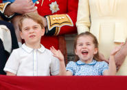 George appeared to be less interested than his younger sister in 2019. (Getty Images)
