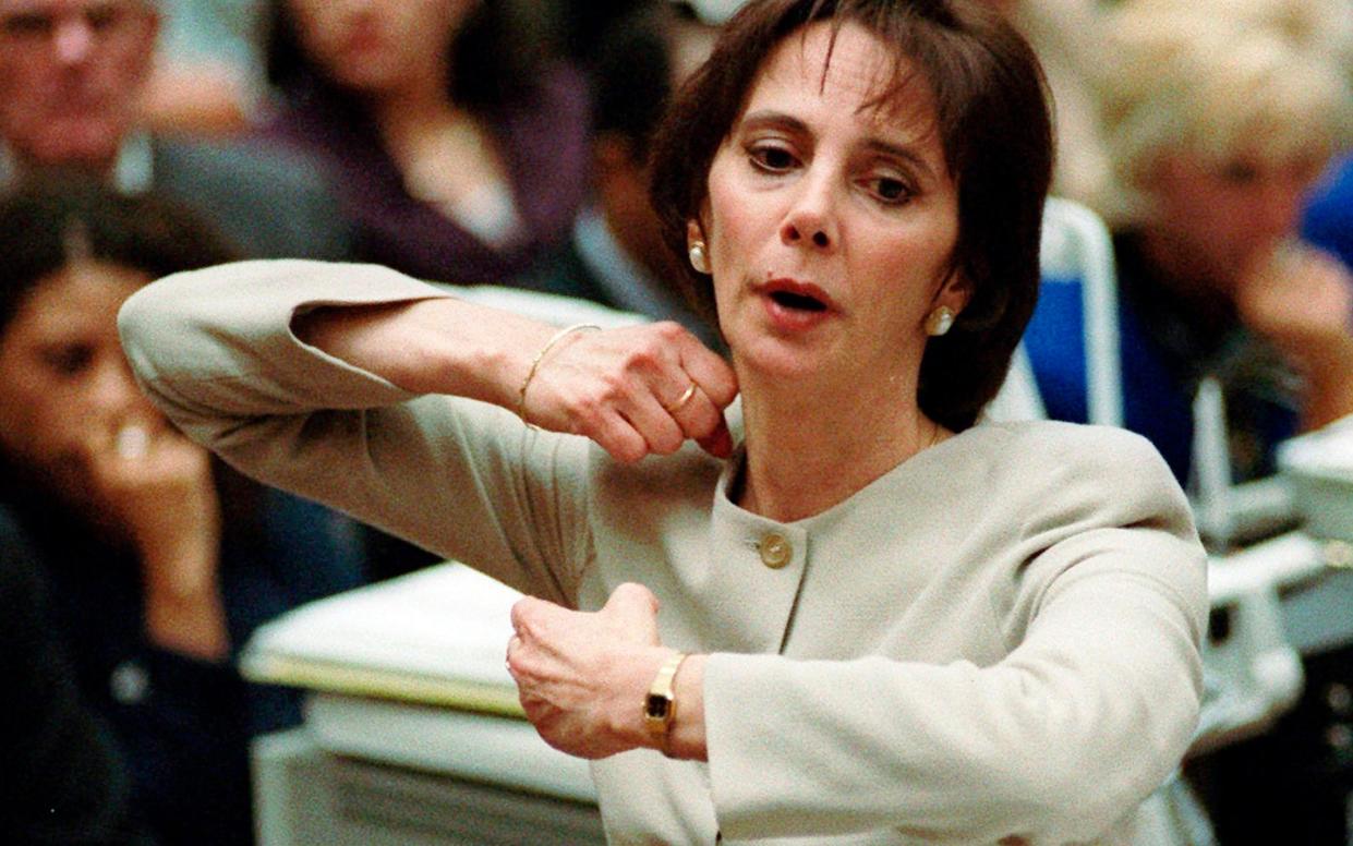 Marcia Clark, who prosecuted the OJ Simpson case