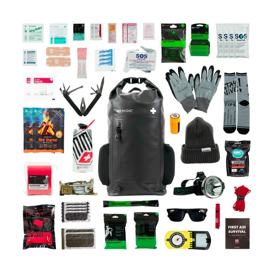 6) 20L Survival Kit Backpack