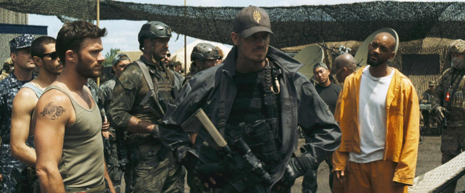 Lt. G.Q. Edwards (Scott Eastwood), Col. Rick Flag, Deadshot