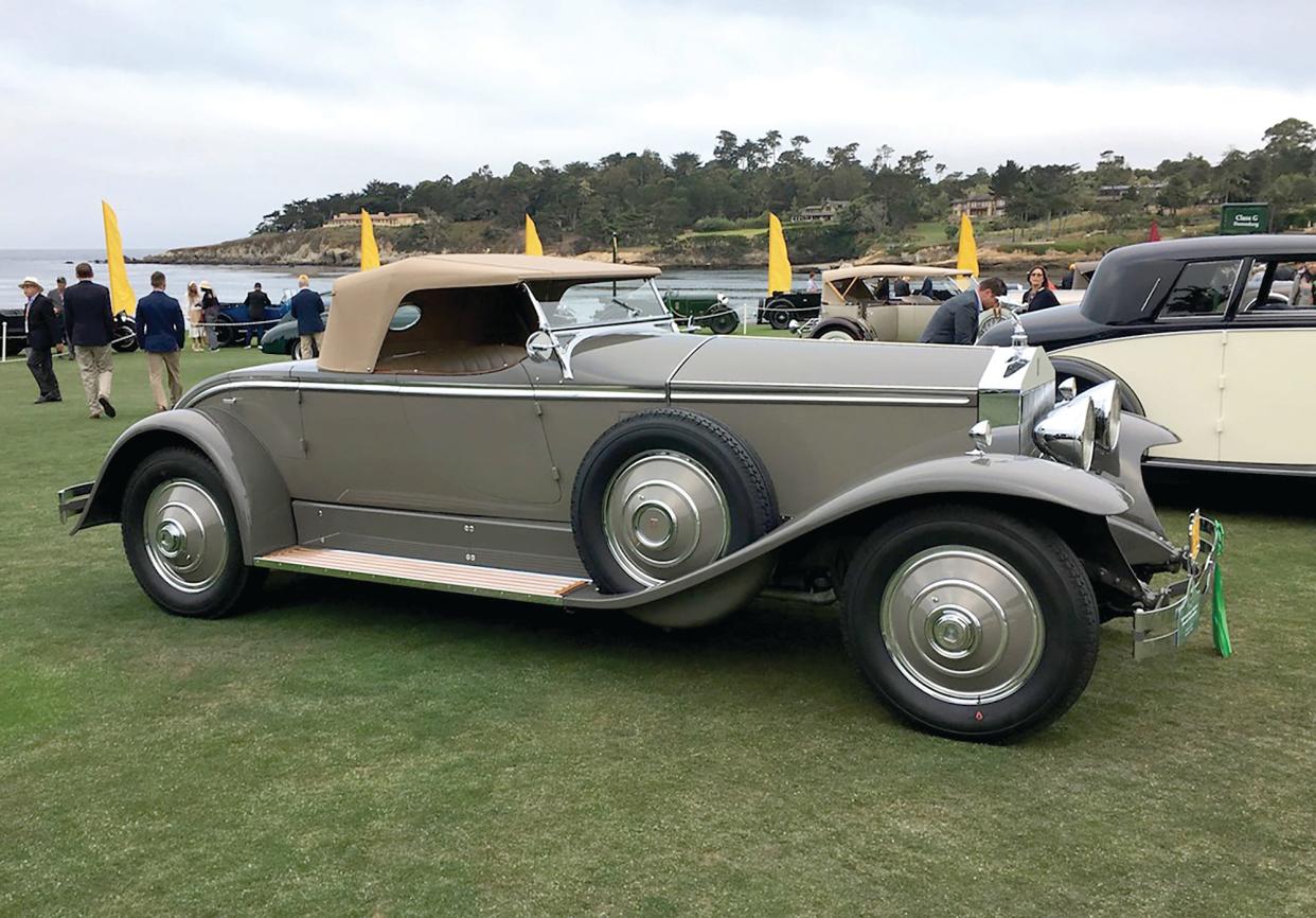 This 1929 Rolls-Royce York Roadster Phantom I, which will be featured in Sculpture in Motion at the Ann Norton Sculpture Gardens on Saturday, is one of only five made and has 19,000 miles.