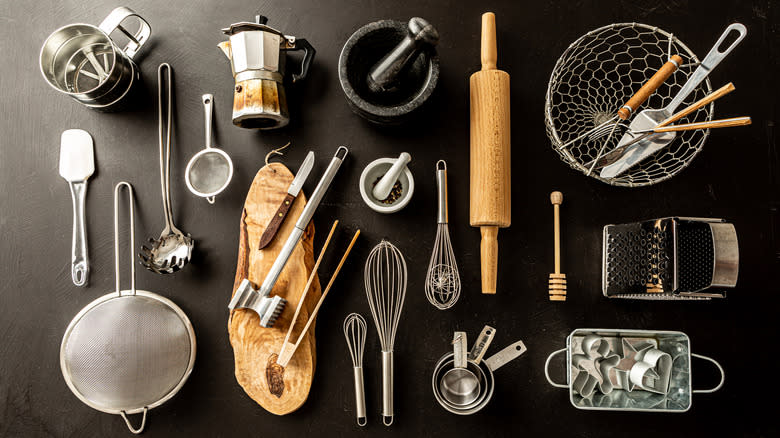 Miscellaneous cooking utensils