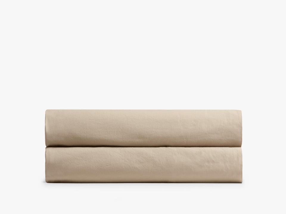 Organic Cotton Fitted Sheet. Image via Parachute.