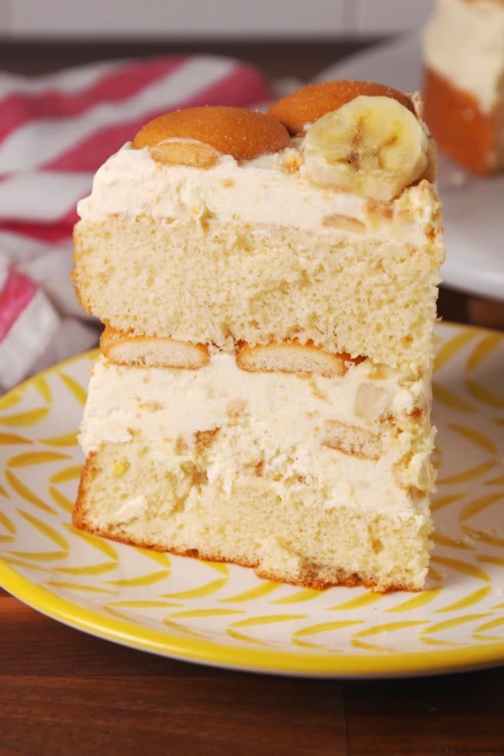 Banana Pudding Ice Cream Cake