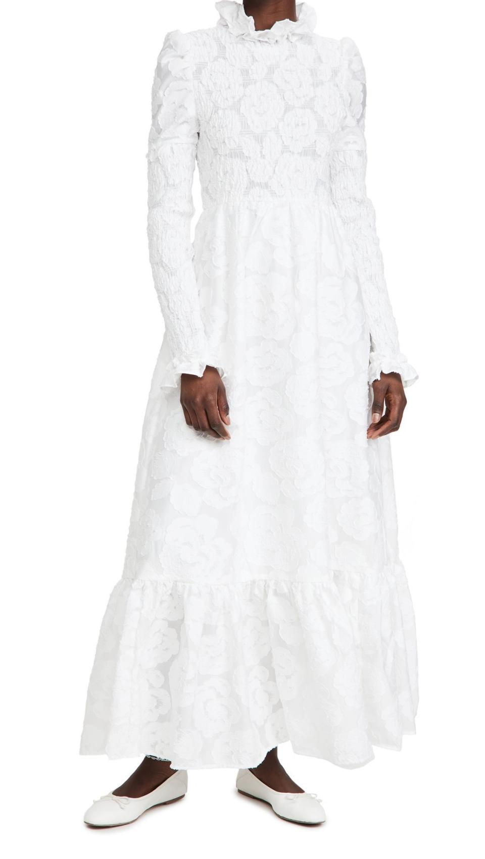 6) Sister Jane Margaret Jacquard Maxi Dress