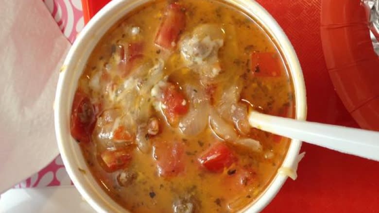 Donair soup at Souper Duper Soup shop in Dartmouth a big hit