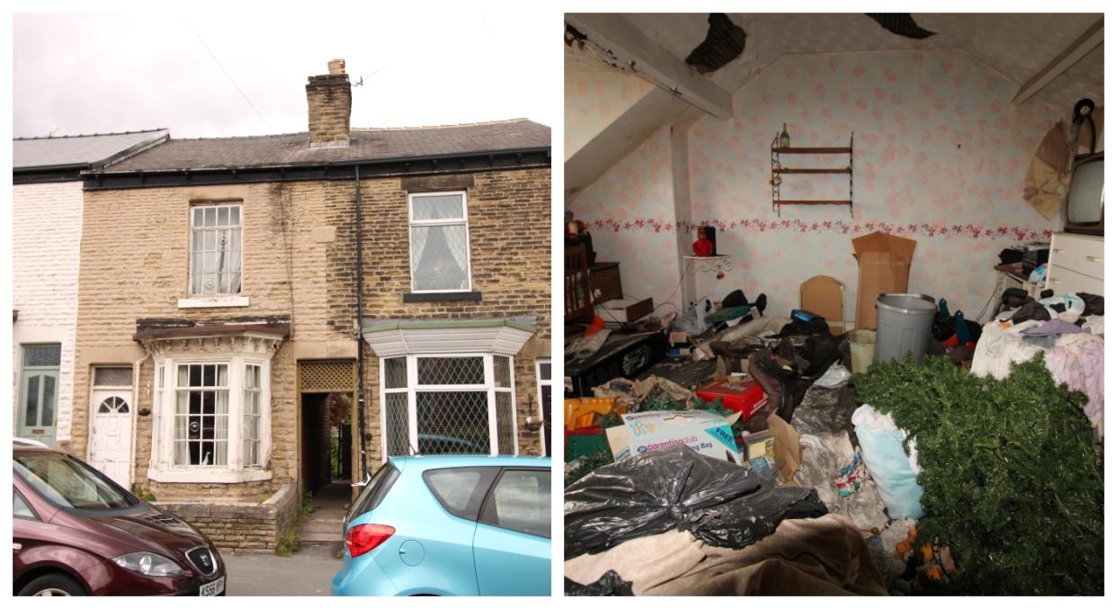 Is this Britain's 'filthiest' home? (SWNS)