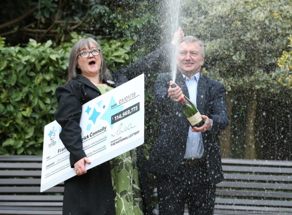 Frances and Patrick Connolly (Liam McBurney/PA) (PA Archive)