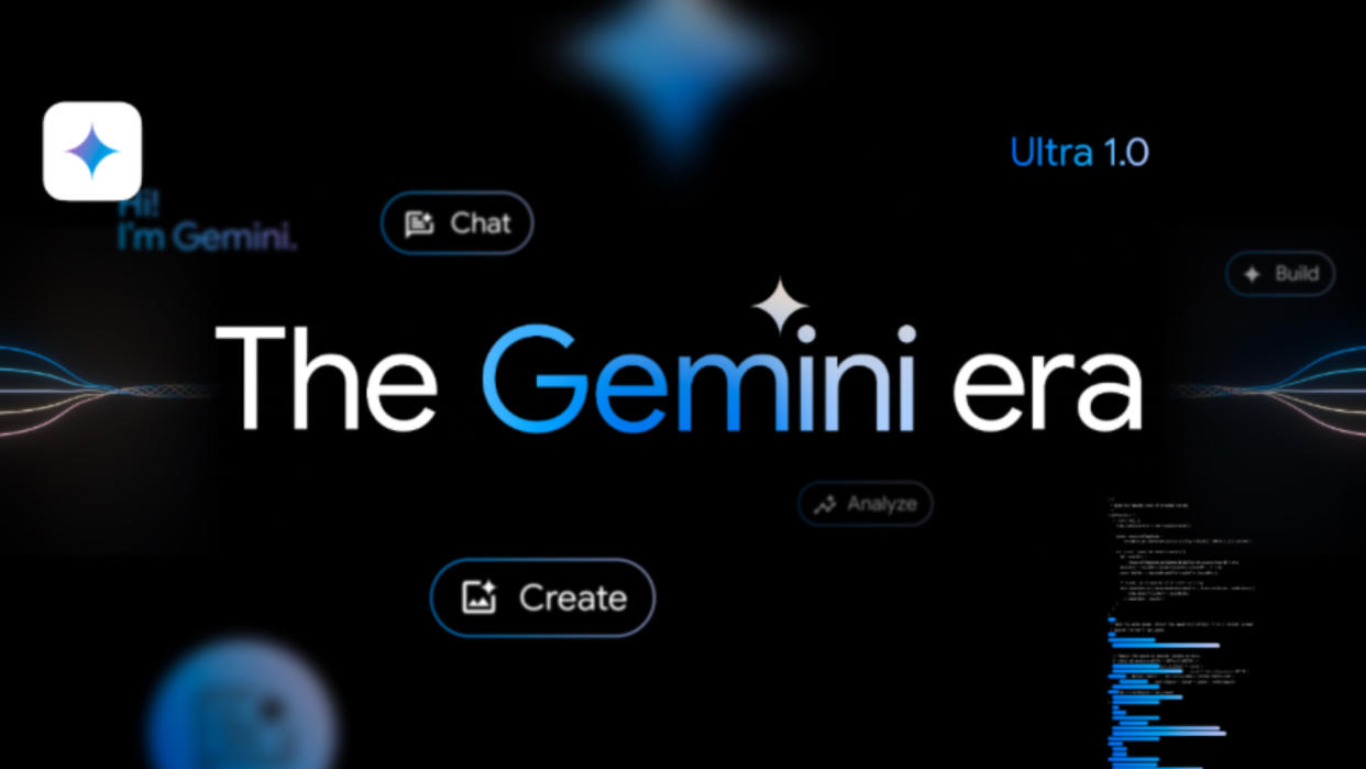  The Gemini Era graphic from Google. 