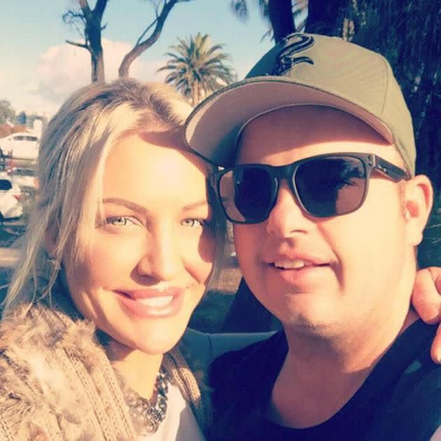 Bryne's ex-fiancee Brett has revealed he had no idea Brynne was seeing another woman. Source: Facebook