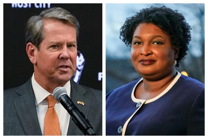 One of the most widely-watched midterm races is the Georgia rematch between Republican incumbent Brian Kemp and Democrat Stacey Abrams.