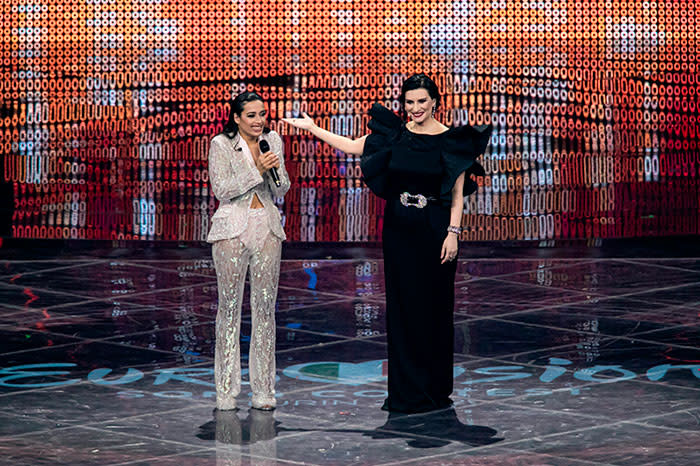 Chanel y Laura Pausini