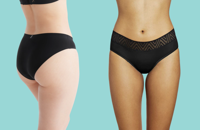 Thinx black sport cut period panties