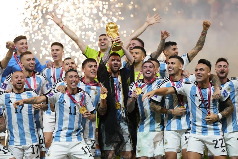 La selección Argentina se consagró campeón de la Copa del Mundo de Qatar 2022