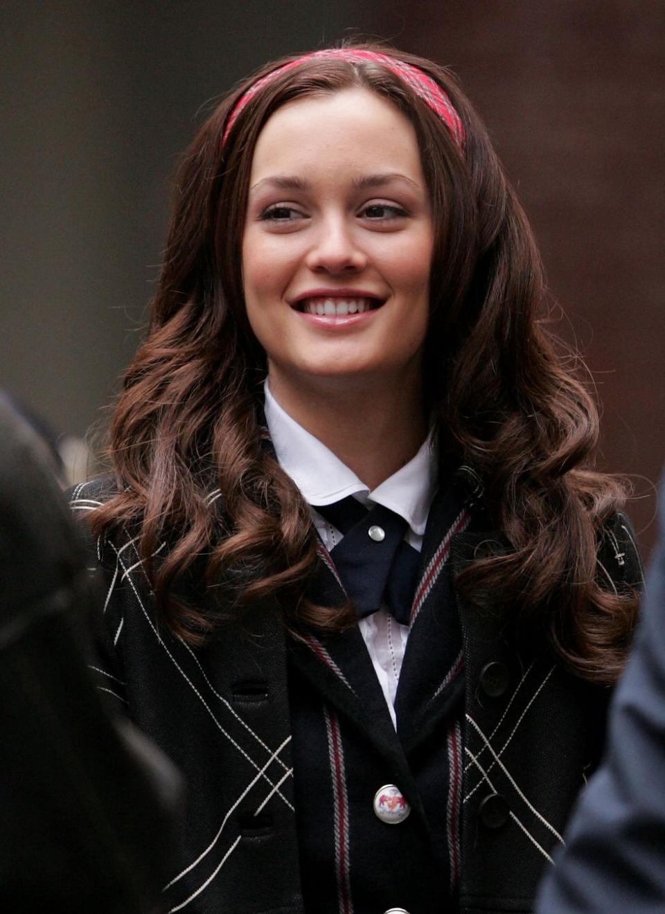 2007: Brunette for Blair Waldorf