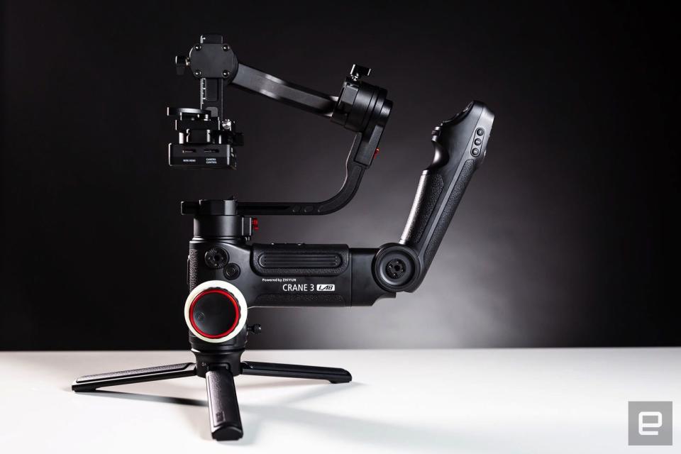 Motorized gimbals are a big part of filmmaking these days, as they can smoothout dramatic camera movements or, if you're less adventurous, just help youcapture clean footage while you're walking