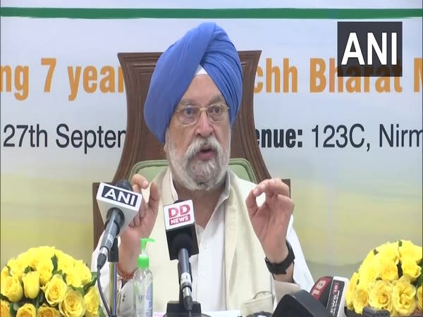 Housing and Urban Affairs Minister Hardeep Singh Puri (Photo/ANI)