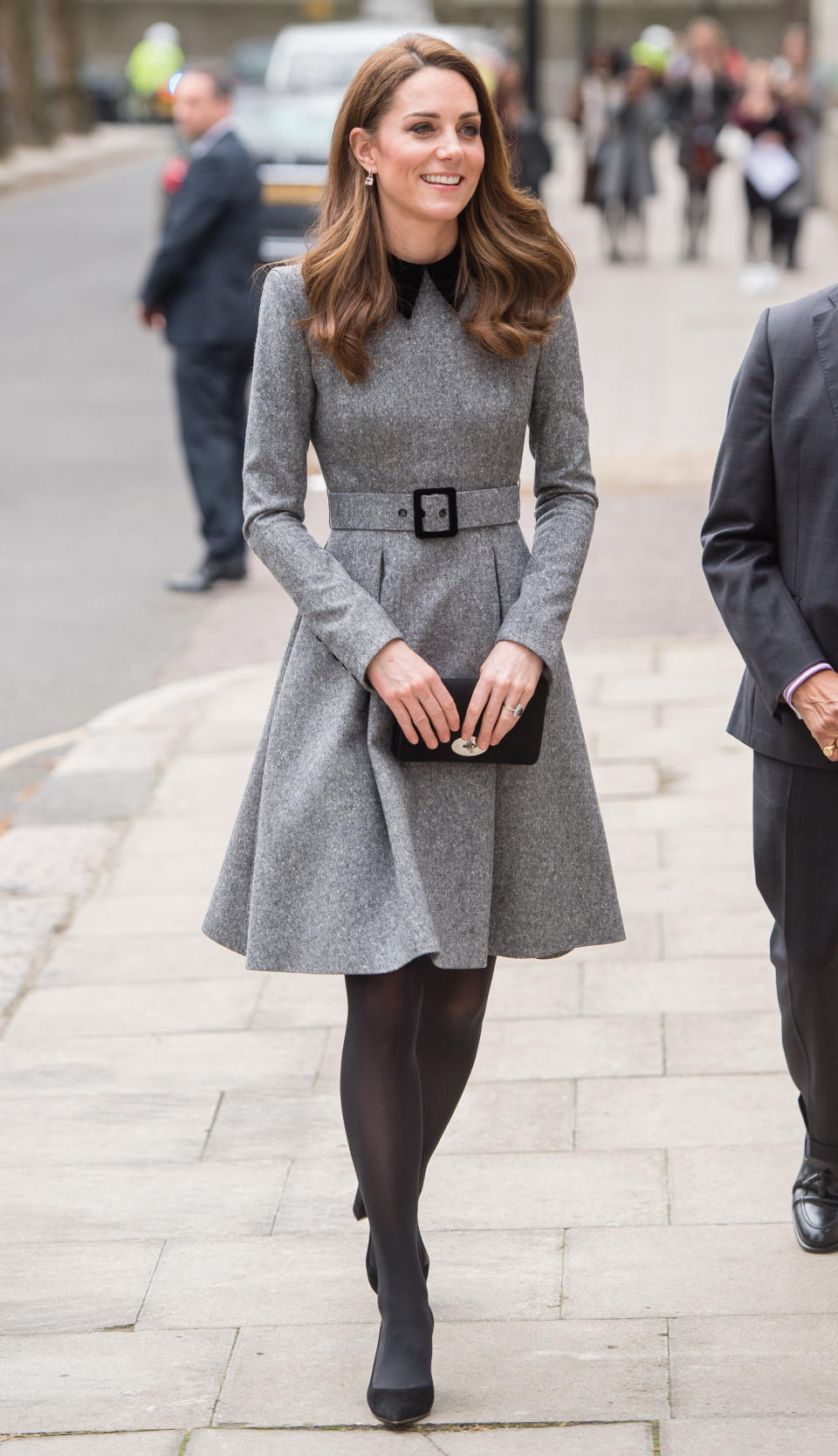 Kate visits The Foundling Museum in London on March 19.