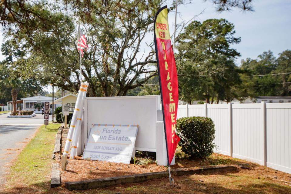 Meadows Mobile Home Park is under new management and has been renamed Florida Sun Estates.