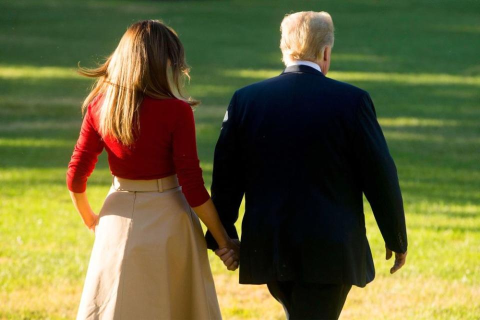 Melania and Donald Trump