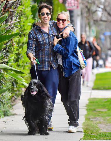 <p>@CelebCandidly /SplashNews</p> Justin Long and Kate Bosworth in Studio City, California, on April 3, 2024