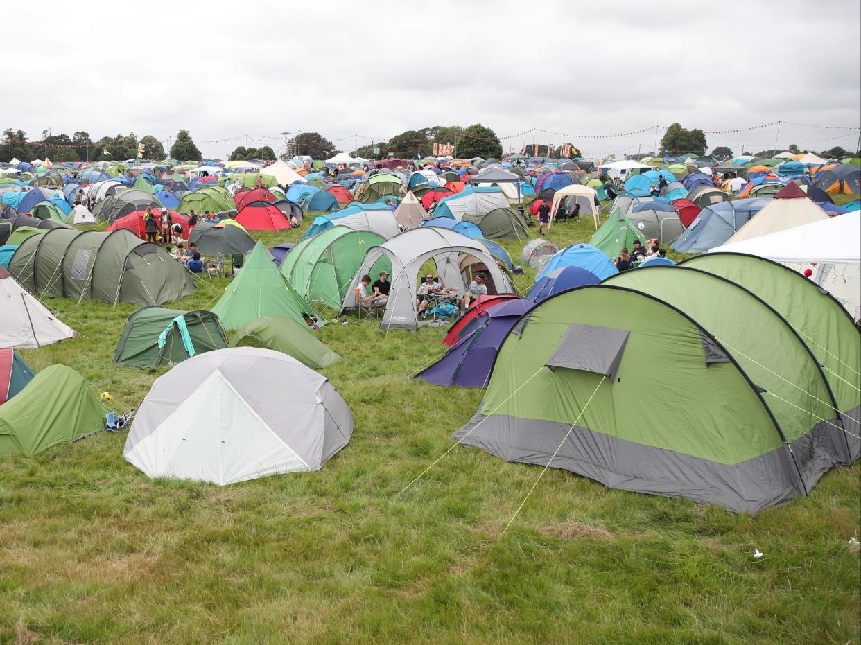 About 40,000 people are heading south to Latitude festival which is operating under a government event safety trial (REUTERS)