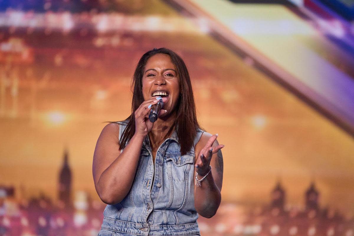 Taryn Charles stunned the judges on Britain's Got Talent with her singing performance <i>(Image: ITV/Thames)</i>