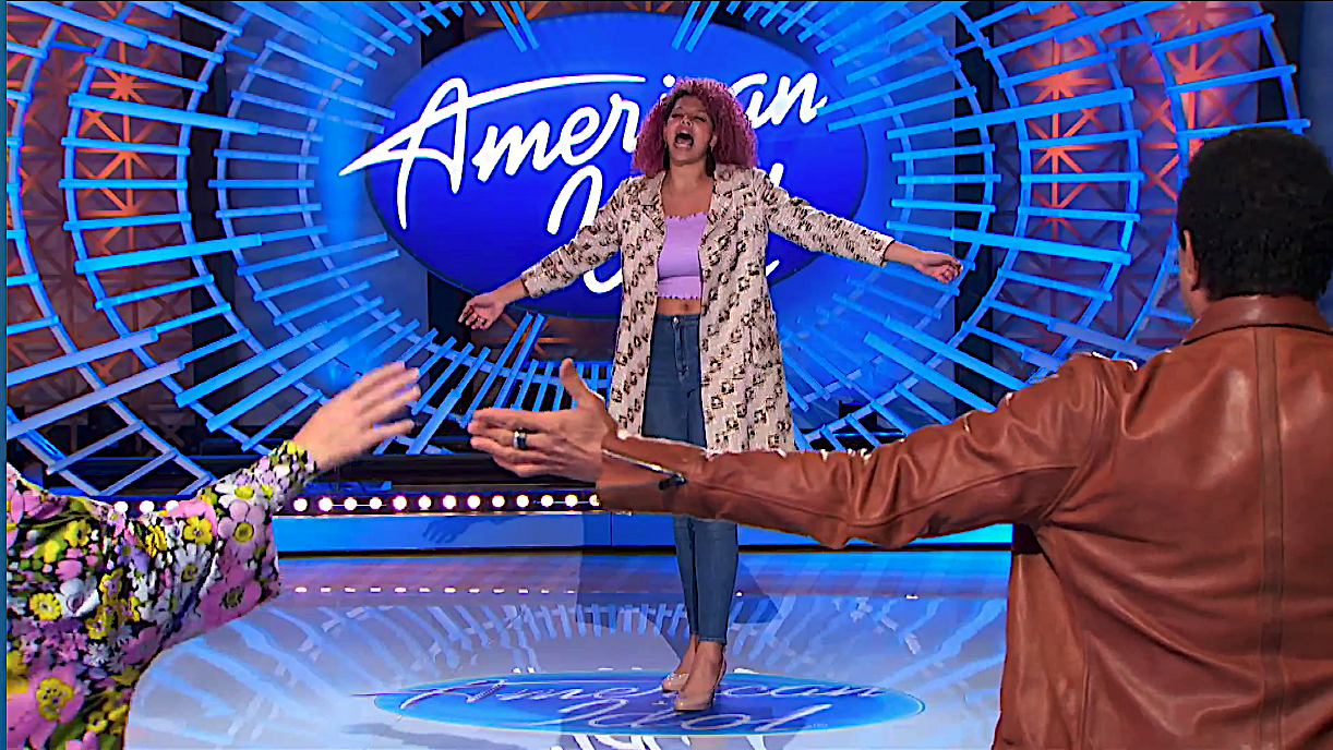 Alyssa Wray wows the judges on 'American Idol.' (Photo: ABC)