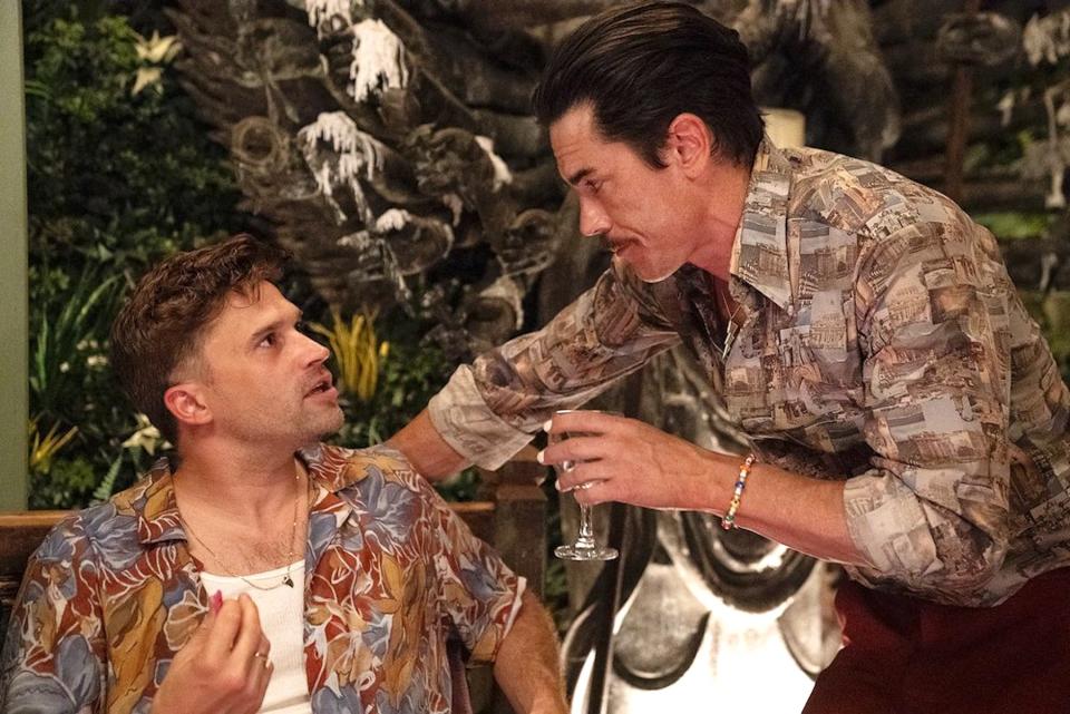 Tom Schwartz and Tom Sandoval in Season 10 of 'Vanderpump Rules.'