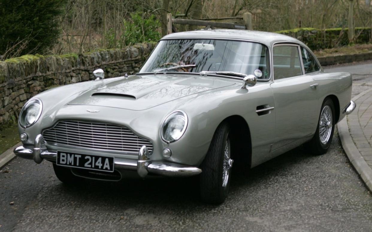 The Aston Martin, which starred alongside Pierce Brosnan in 'GoldenEye', will be offered for sale at the Goodwood Festival of Speed - marcwilmot.com/Bonhams