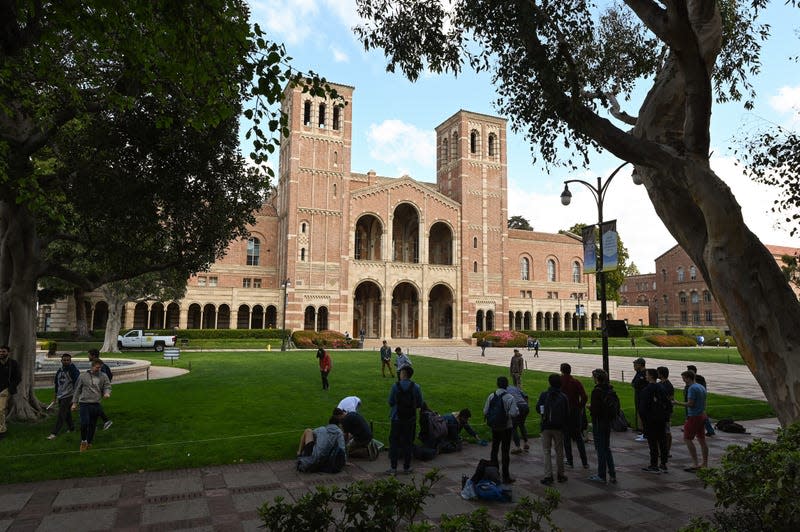 Royce Hall on UCLA campus.