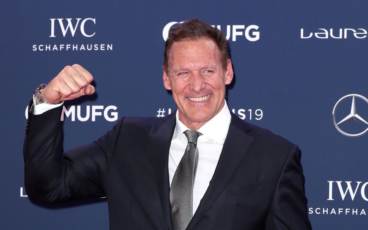 Muskeln schützen vor Corona nicht: Ralf Moeller ist positiv auf Covid-19 getestet worden. Den Umständen entsprechend gehe es dem Schauspieler aber gut, wie er in einem Interview versicherte. (Bild: Getty Images/Boris Streubel)