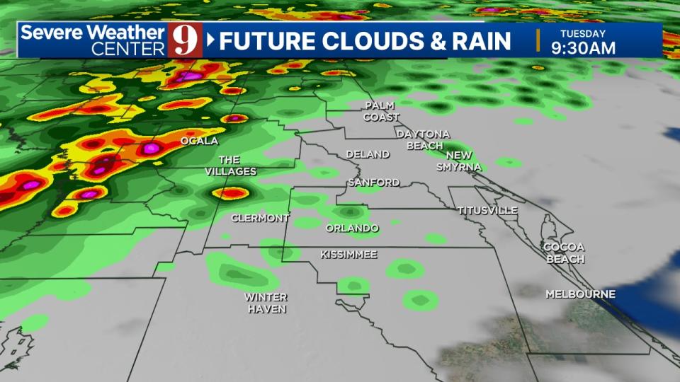 Another round of late night storms Monday, more storms possible Tuesday morning