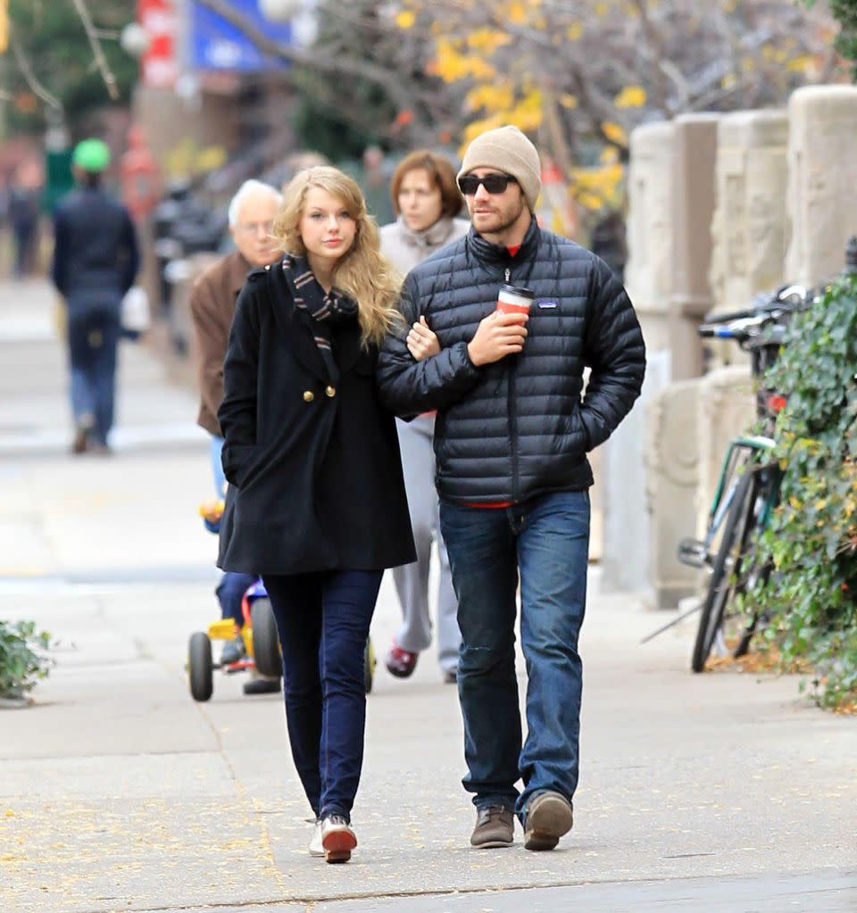 Jake dated former country singer Taylor Swift in 2010. Source: Instar