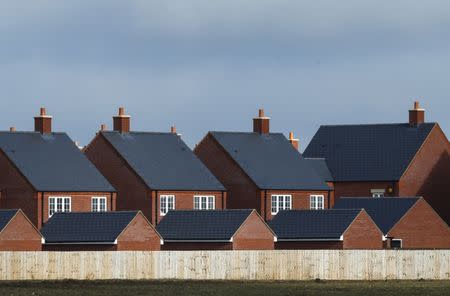 FILE PHOTO - New residential homes are seen at a housing estate in Aylesbury, Britain, February 7, 2017. REUTERS/Eddie Keogh