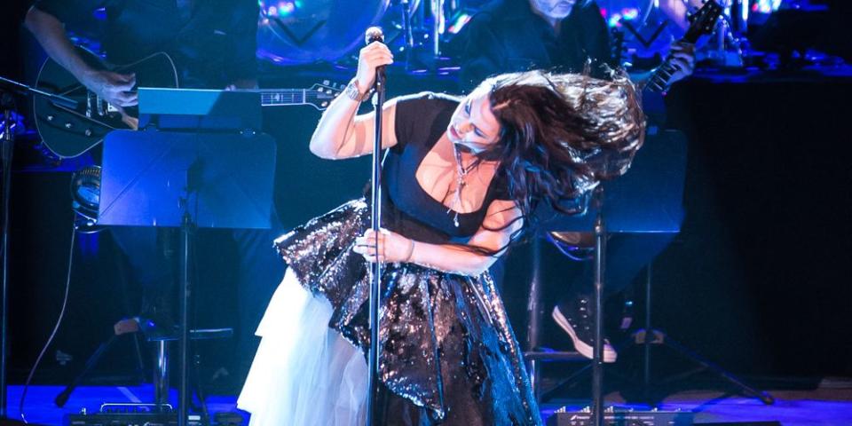 The show features an orchestral spin on Evanescence's notable hits.