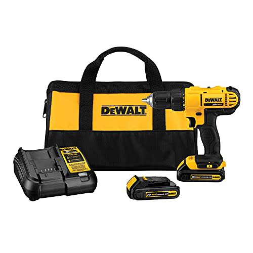 DeWALT 20V Max Compact Cordless Drill Kit (Amazon / Amazon)