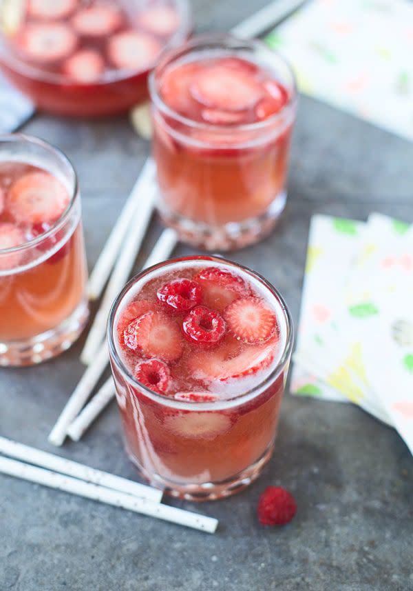 Sparkling Rosé Sangria