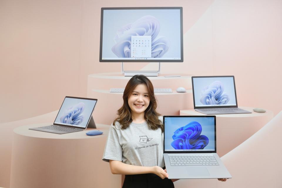 微軟在台推出Surface Laptop 5、Surface Pro 9與Surface Studio 2+，將展開Surface聯名快閃體驗