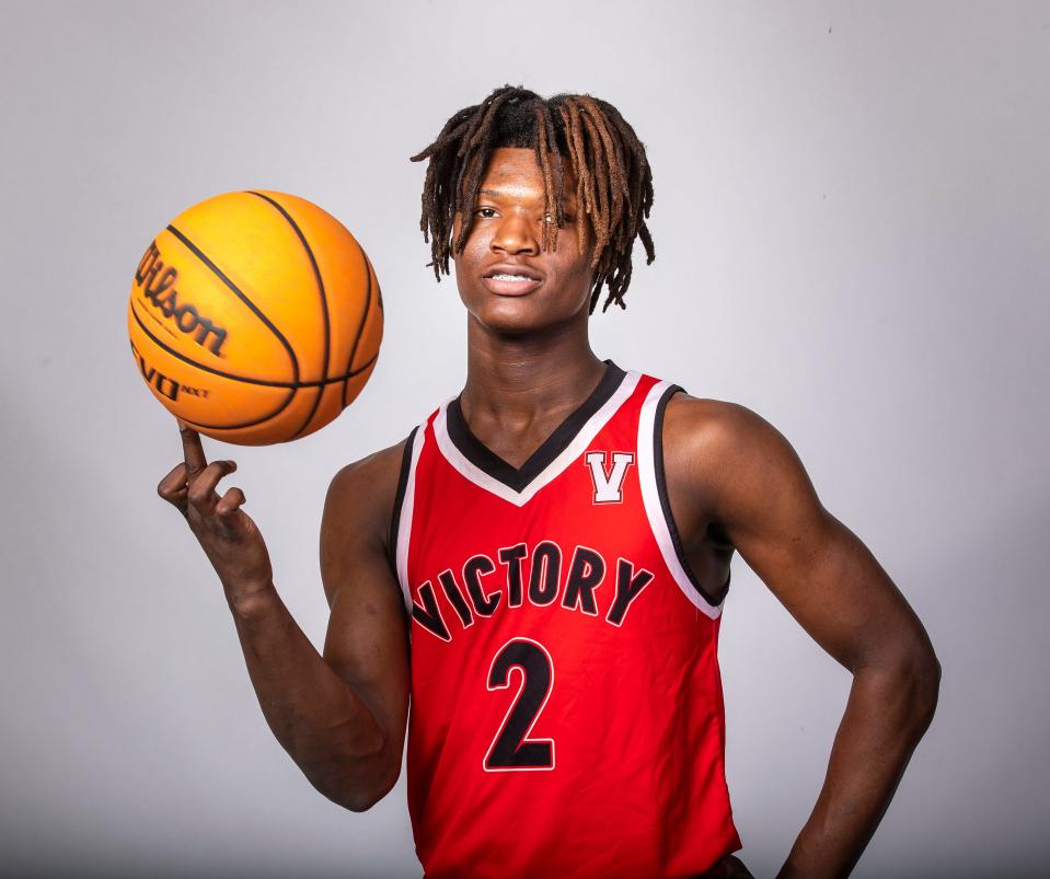 All County Boys Basketball - Victory Christian Academy- Lorenzo Cason in Lakeland Fl  Friday March 10,2023.Ernst Peters/The Ledger