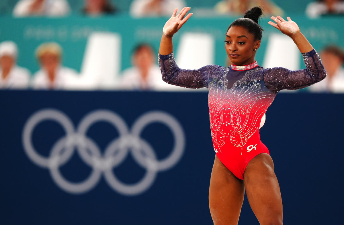 Olympics 2024 Simone Biles suffers major upset on floor exercise