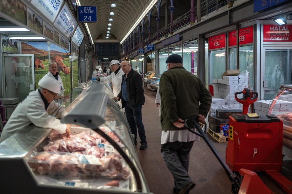 Plans to move Smithfield Market (pictured) could be a dealt a blow due to a medieval law  (Getty Images)