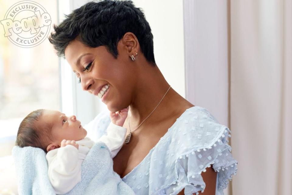 Tamron Hall and son Moses | Melanie Acevedo