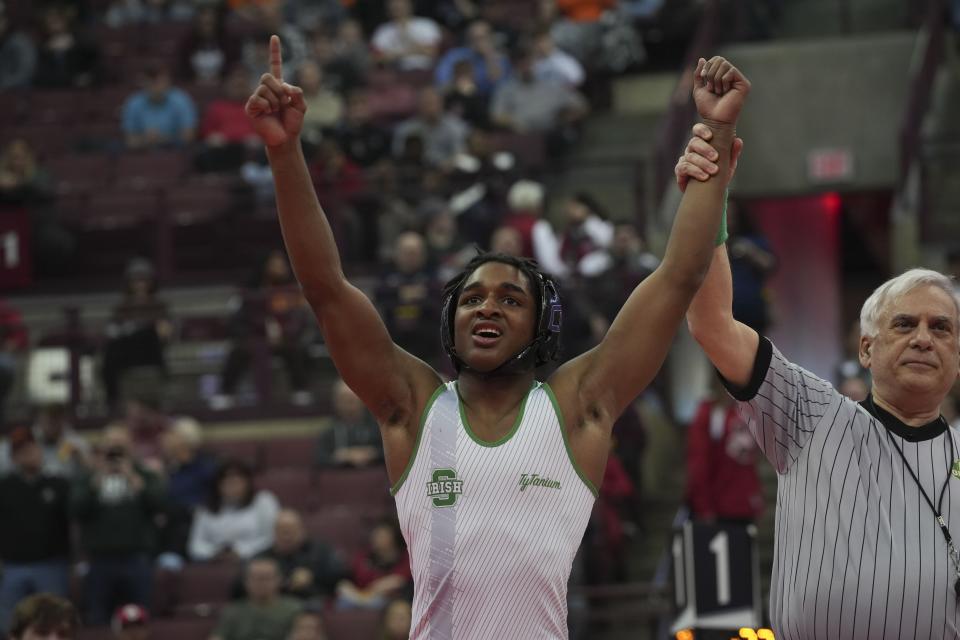 Dublin Scioto’s Ty Wilson will attempt to win a third consecutive state championship.