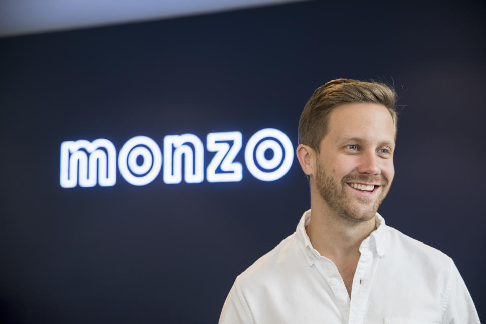 Monzo co-founder and CEO Tom Blomfield. Photo: Monzo