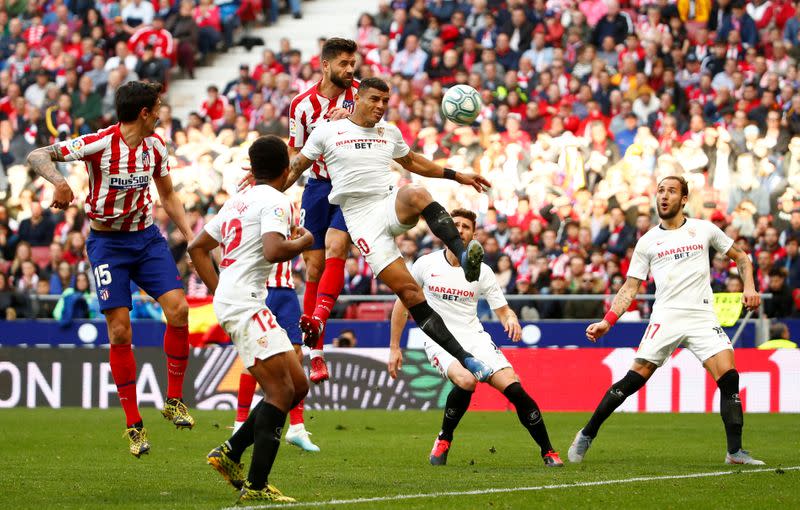 FILE PHOTO: La Liga Santander - Atletico Madrid v Sevilla