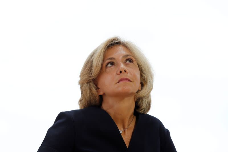 FILE PHOTO: Ile de France Region President Valerie Pecresse attends the MEDEF union summer forum renamed La Rencontre des Entrepreneurs de France, LaREF, at the Paris Longchamp racecourse in Paris